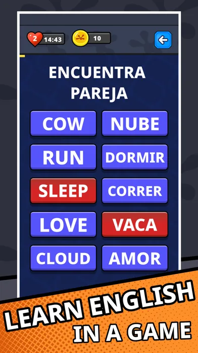 Easy Lizzy: English words screenshot 1
