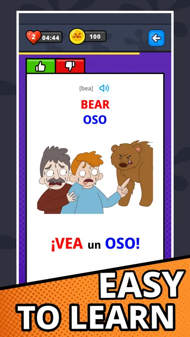 Easy Lizzy: English words screenshot 5