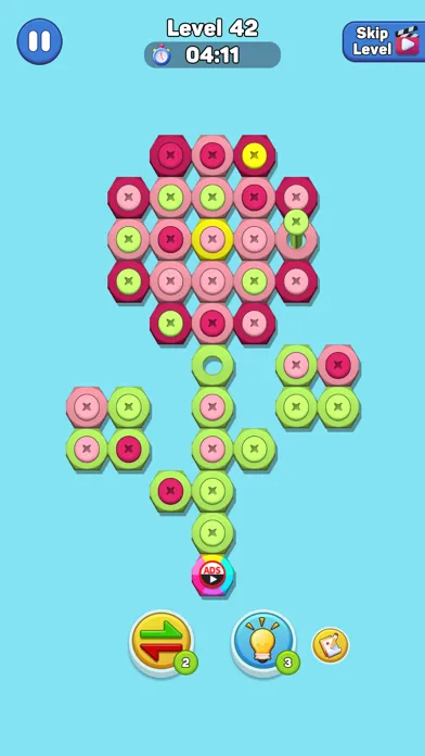 Nut n Bolt Sort: Color Puzzle screenshot 1