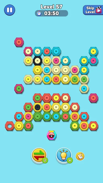 Nut n Bolt Sort: Color Puzzle screenshot 2