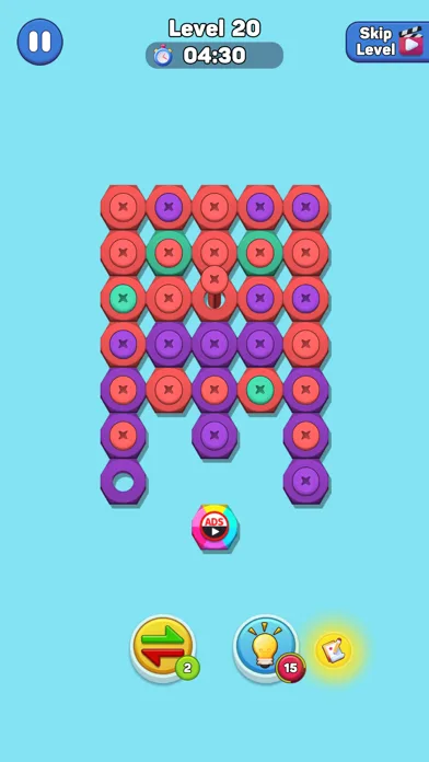 Nut n Bolt Sort: Color Puzzle screenshot 4