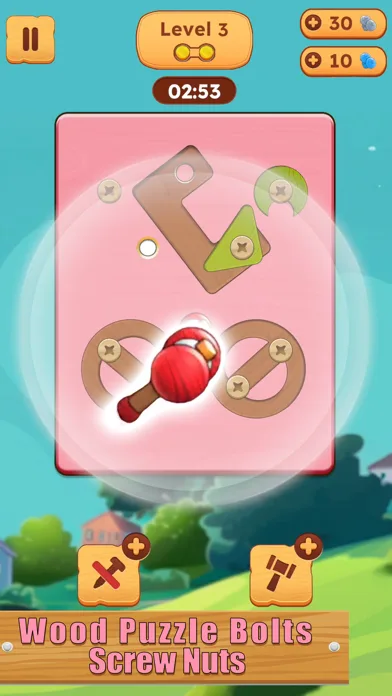 Crazy Screws: Wood Bolts&Nuts screenshot 3