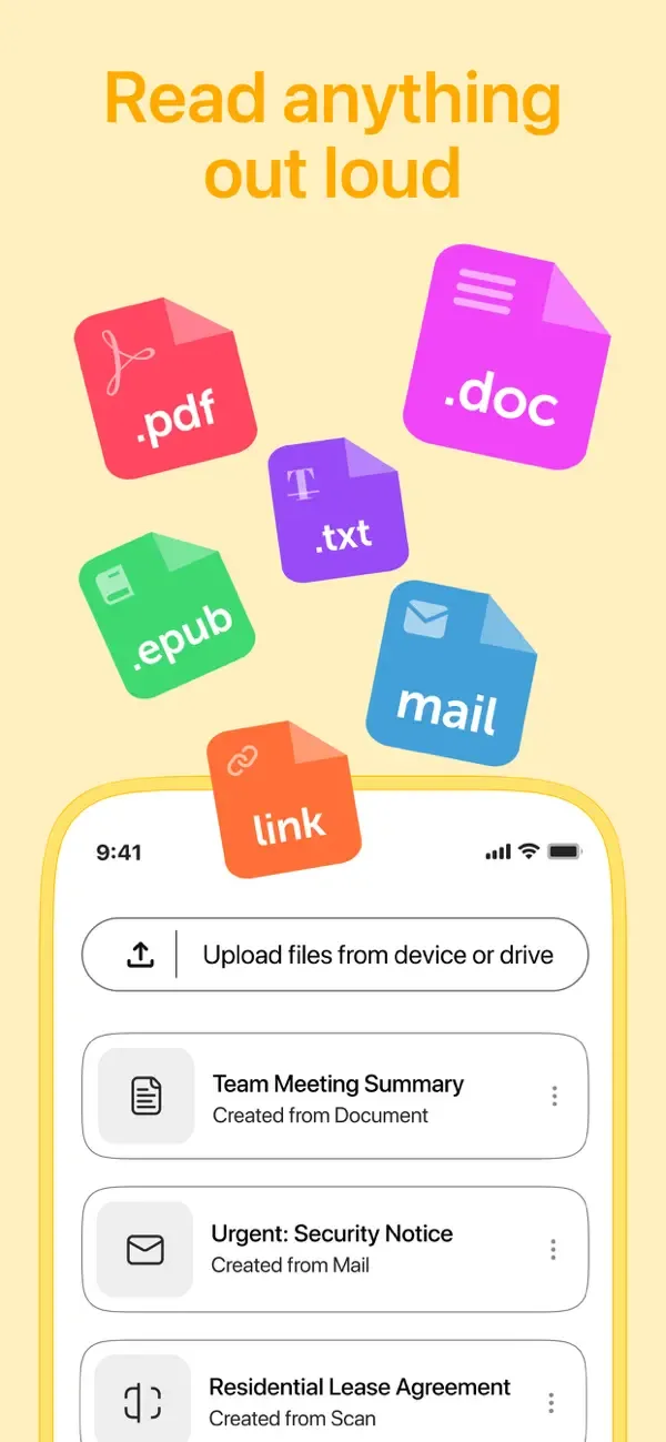 Text to Speech - Listen AI screenshot 2