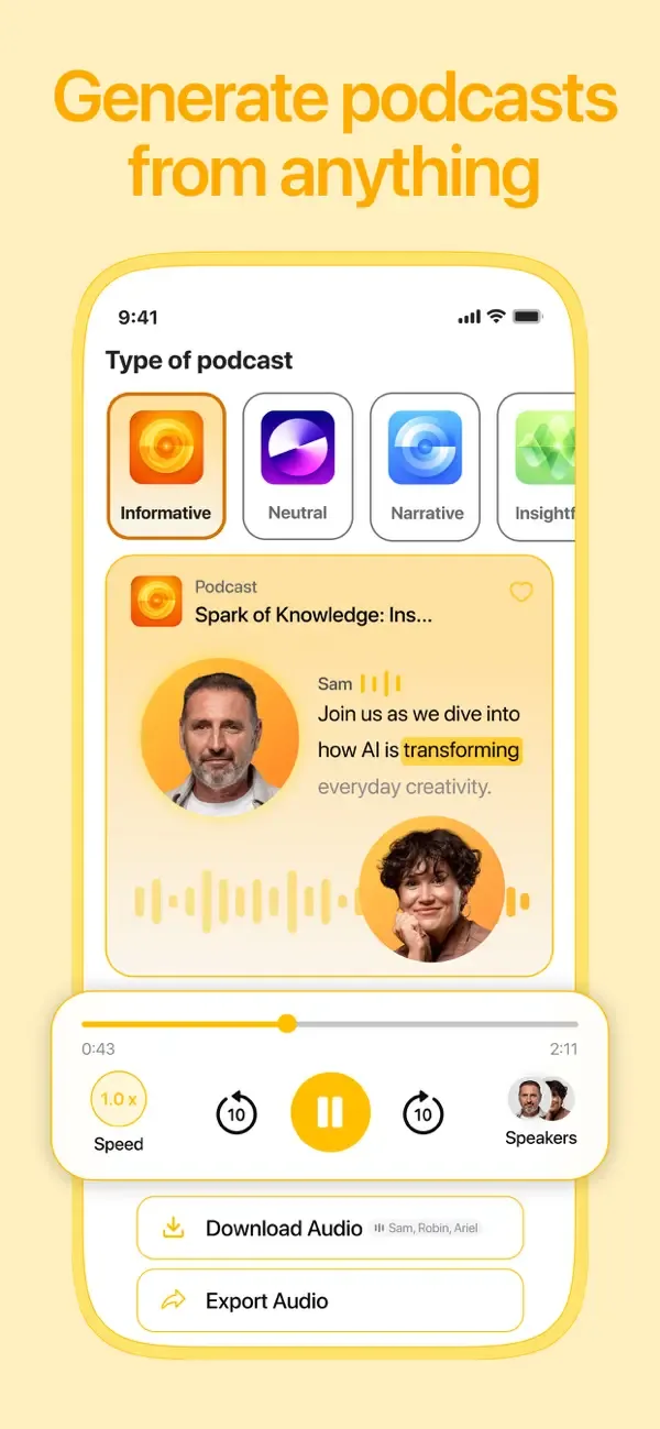 Text to Speech - Listen AI screenshot 3