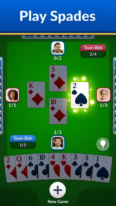 Spades - Classic Cards screenshot 1
