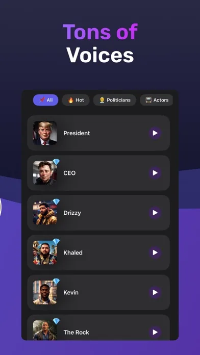 Voice Changer: AI Editor screenshot 3