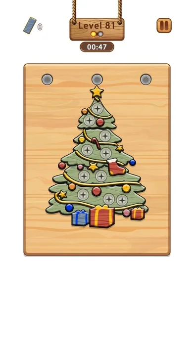Wood Nuts & Screw Puzzle screenshot 2