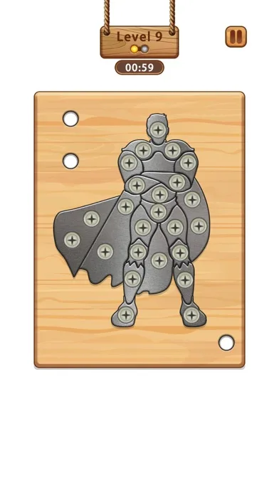 Wood Nuts & Screw Puzzle screenshot 5
