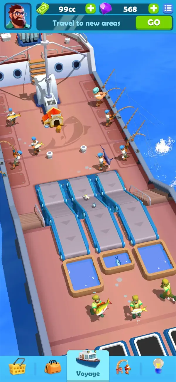 Fishing Frenzy:Idle Hooked Inc screenshot 2