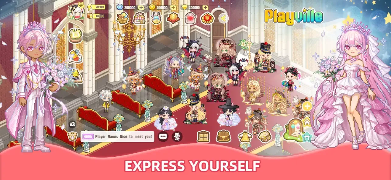 PlayVille: Avatar Social Game screenshot 1