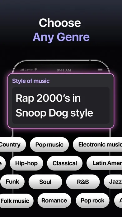 AI Song Music Generator: Muzio screenshot 3