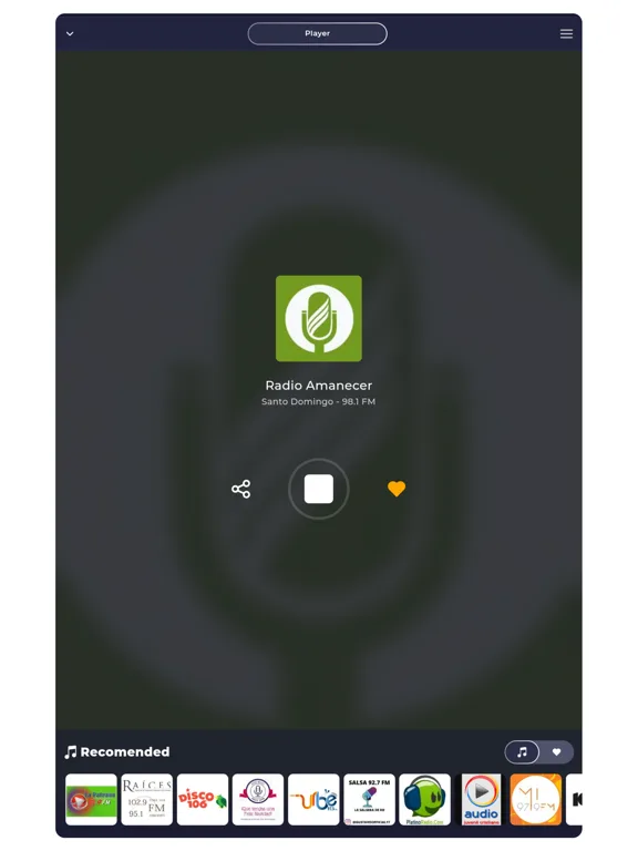 Dominican Radio Live FM & AM screenshot 2