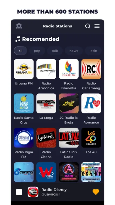 Radio Ecuador Live FM & AM screenshot 1