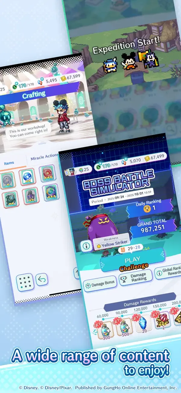 Disney Pixel RPG screenshot 3