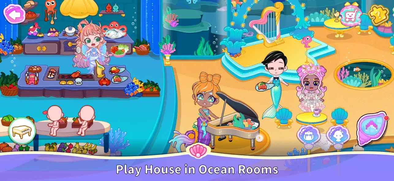 Bobo Mermaid Ocean Playhouse screenshot 3