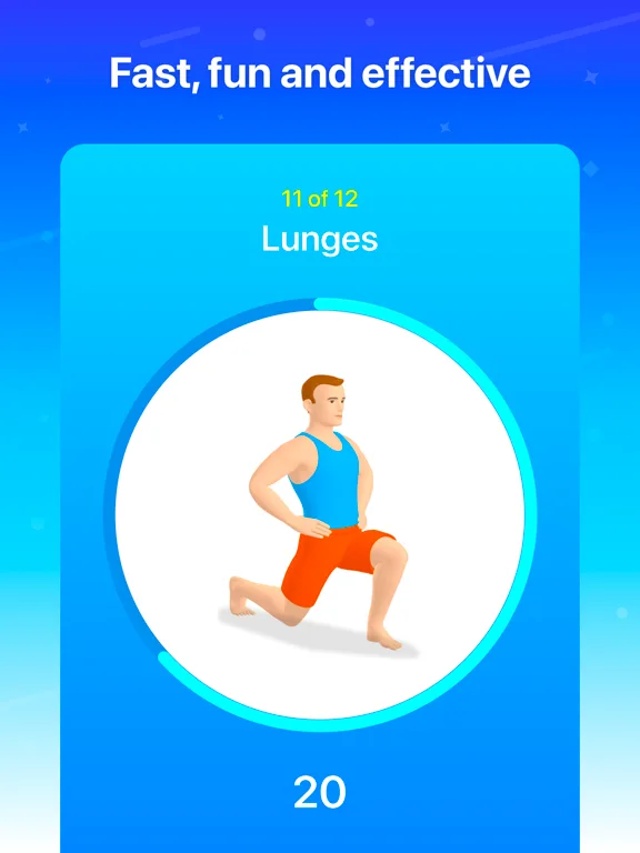 Seven: 7 Minute Workout screenshot 1