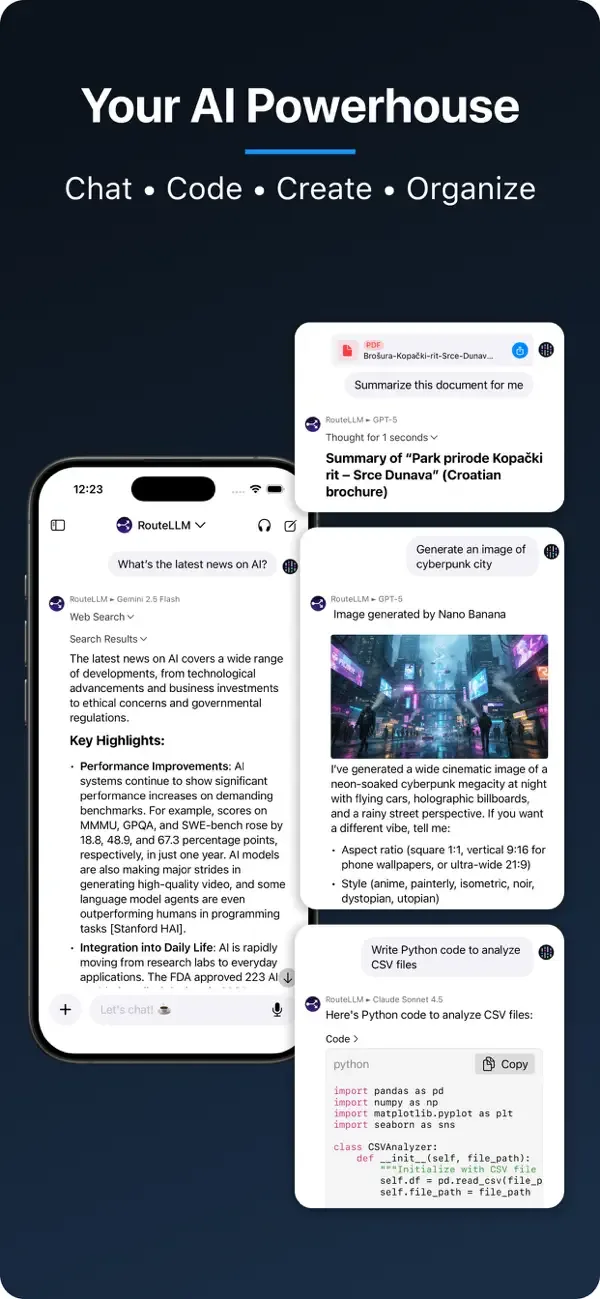 ChatLLM: AI Assistant & Chat screenshot 1