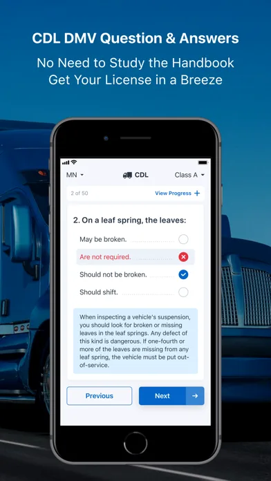 CDL Practice Written Test screenshot 4