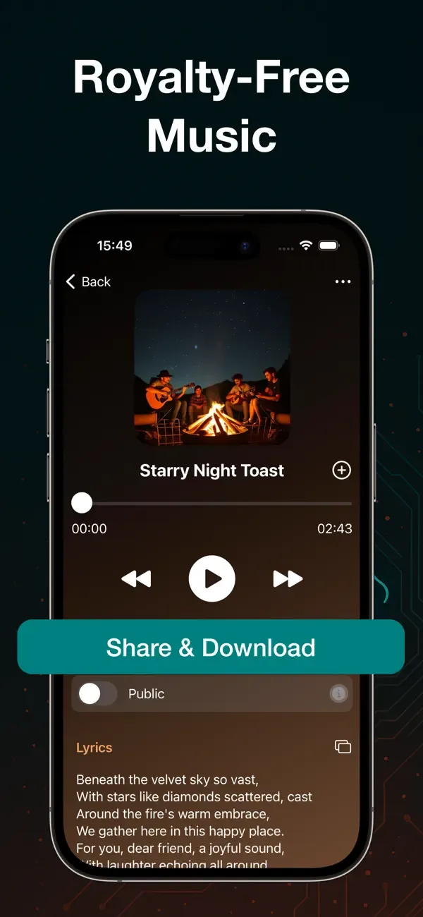 AI Song Maker - Soniva Music screenshot 3