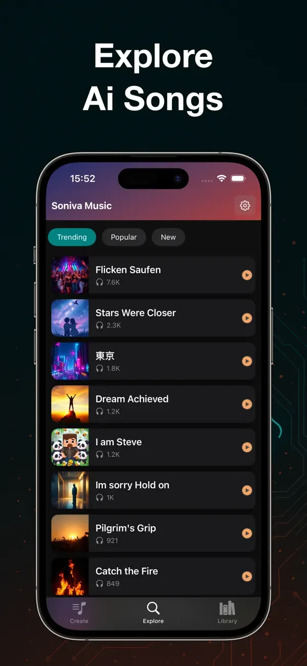 AI Song Maker - Soniva Music screenshot 4