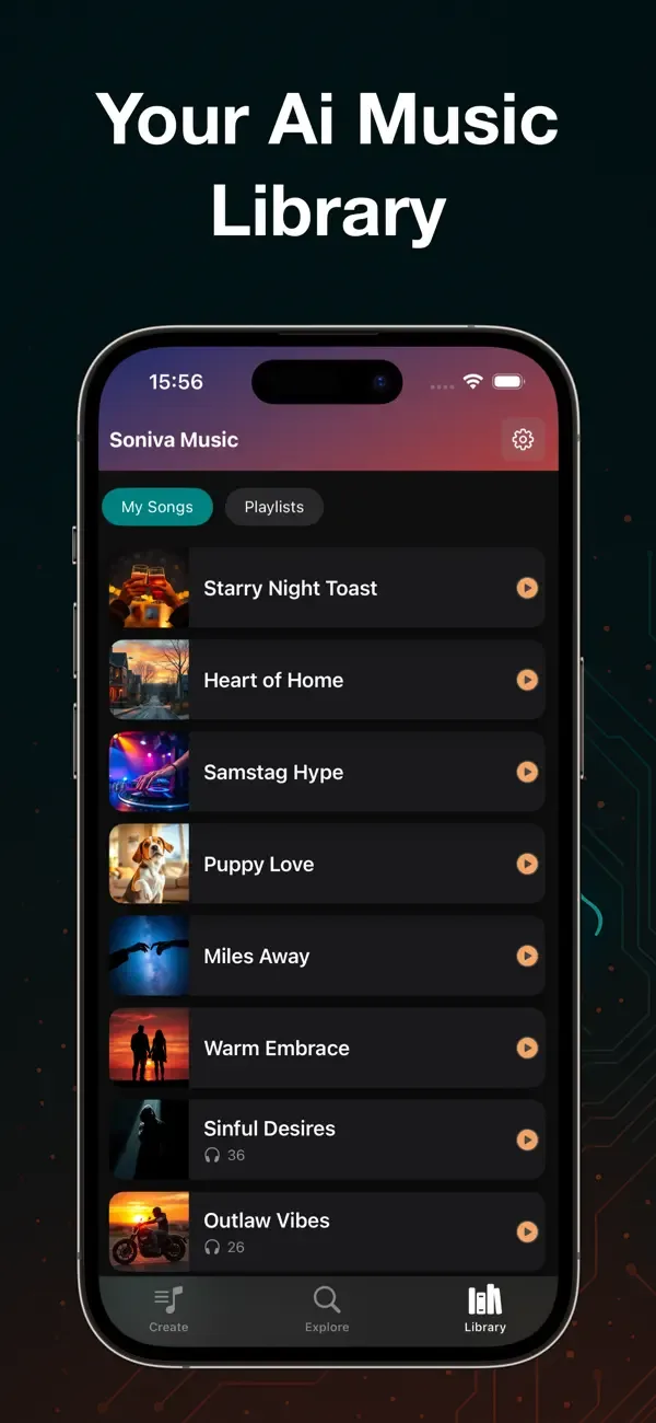 AI Song Maker - Soniva Music screenshot 5