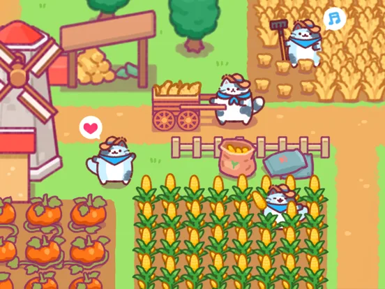 Cat Town Valley: Healing Farm screenshot 5