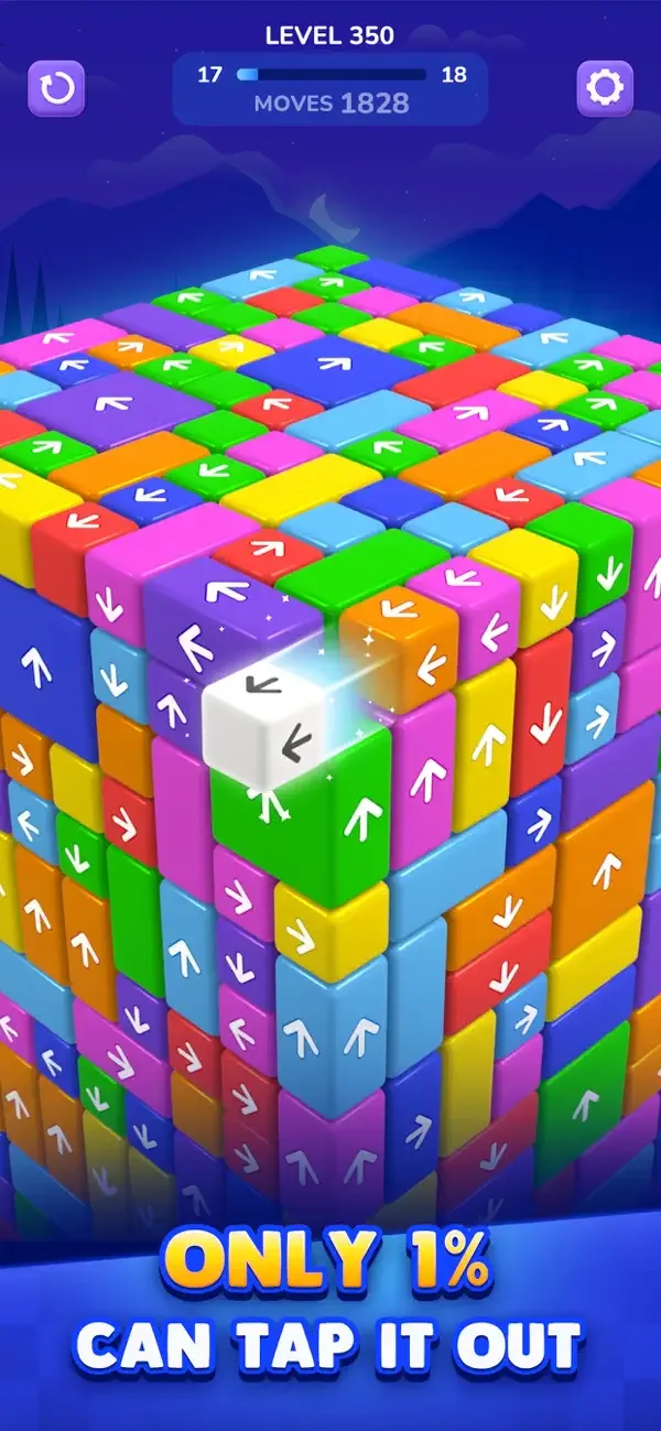 Block Away - Tap Out Puzzle screenshot 1