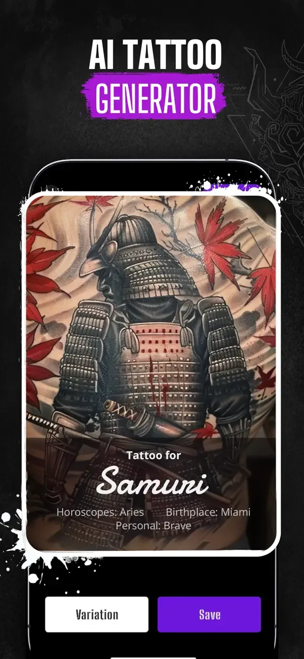 Next Ink: AI Tattoo Design screenshot 2