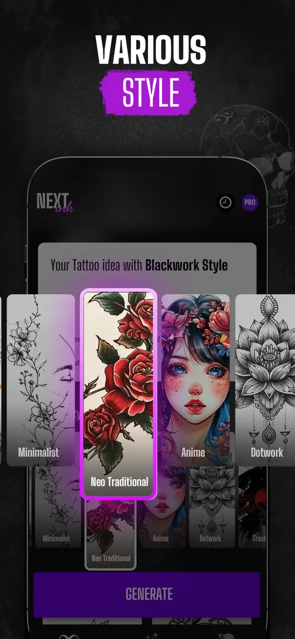 Next Ink: AI Tattoo Design screenshot 3
