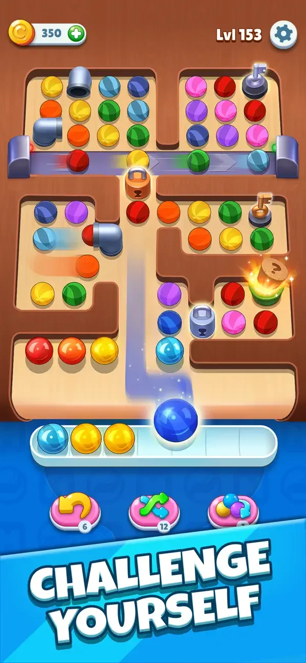 Marble Match - Sort Puzzle screenshot 1