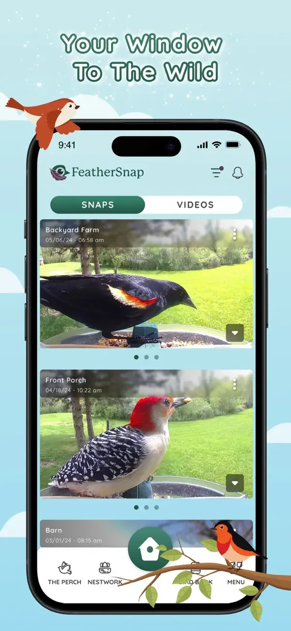FeatherSnapCam screenshot 1