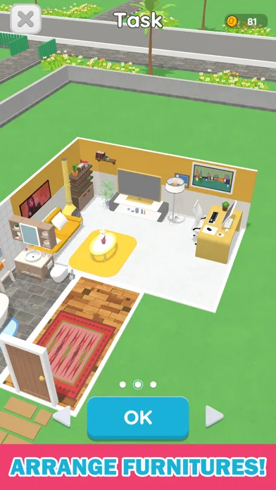 Room Sort - Floor Plan Puzzle screenshot 2