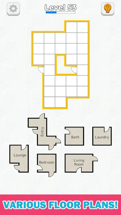 Room Sort - Floor Plan Puzzle screenshot 3