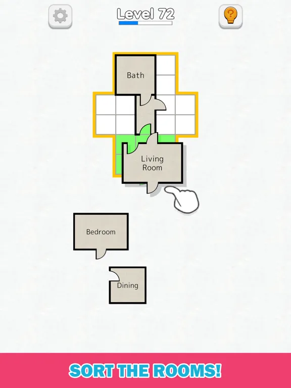 Room Sort - Floor Plan Puzzle screenshot 5