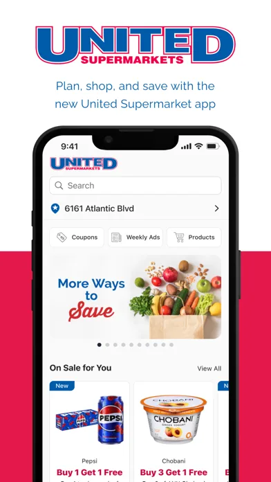 United Supermarkets of OK screenshot 1