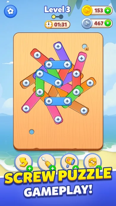 Screw Puzzle, Nuts & Bolts screenshot 1