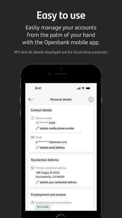 Openbank U.S. screenshot 3