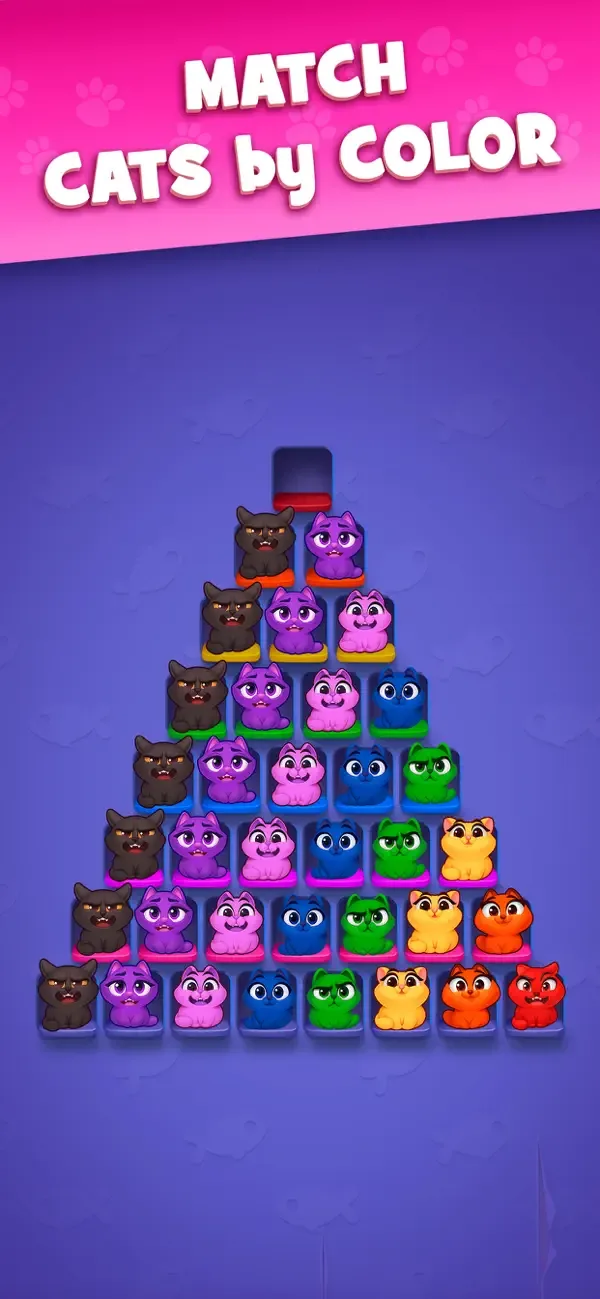 Kitty Sort: Twisted Tails screenshot 1