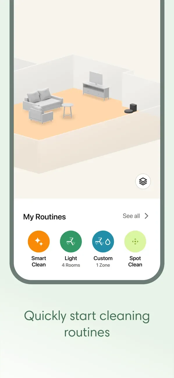 Roomba Home screenshot 3