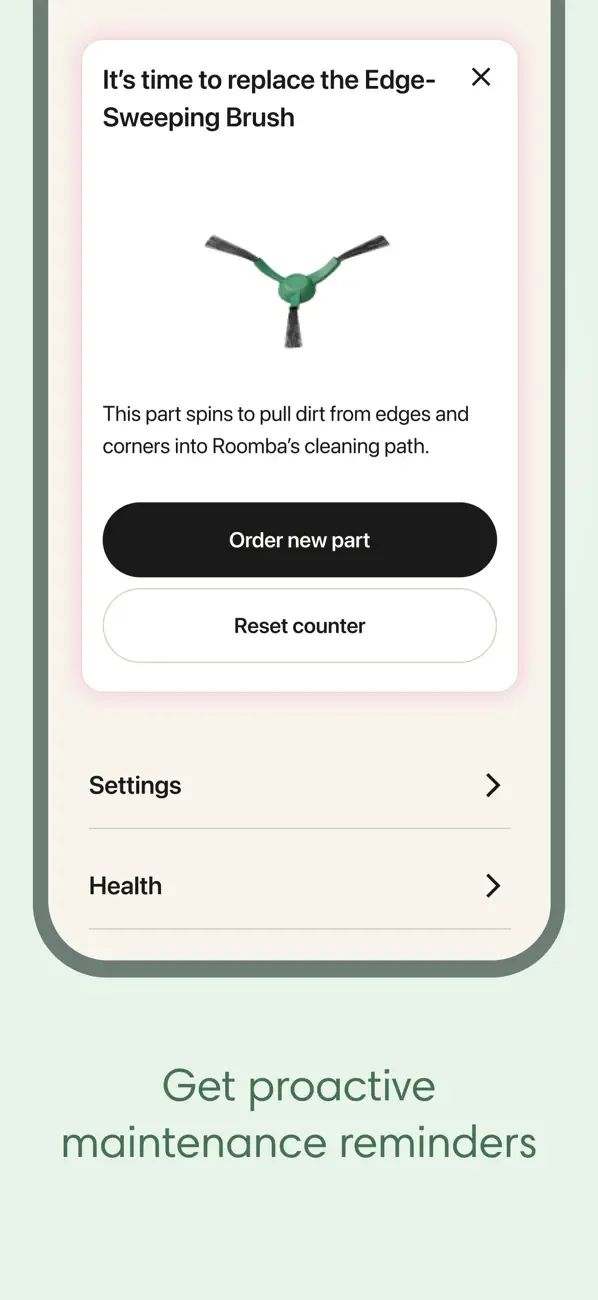 Roomba Home screenshot 5