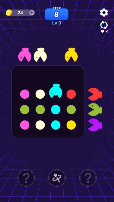 Bean Chomper - Color Dots Game screenshot 2
