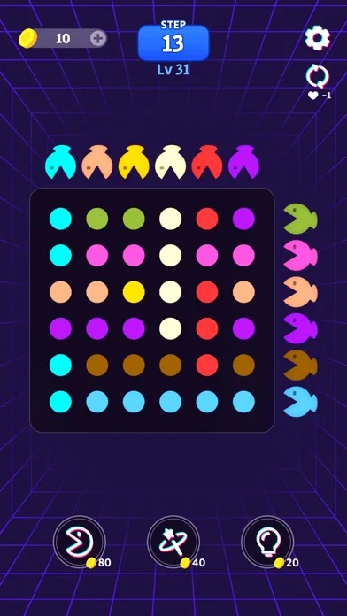 Bean Chomper - Color Dots Game screenshot 5