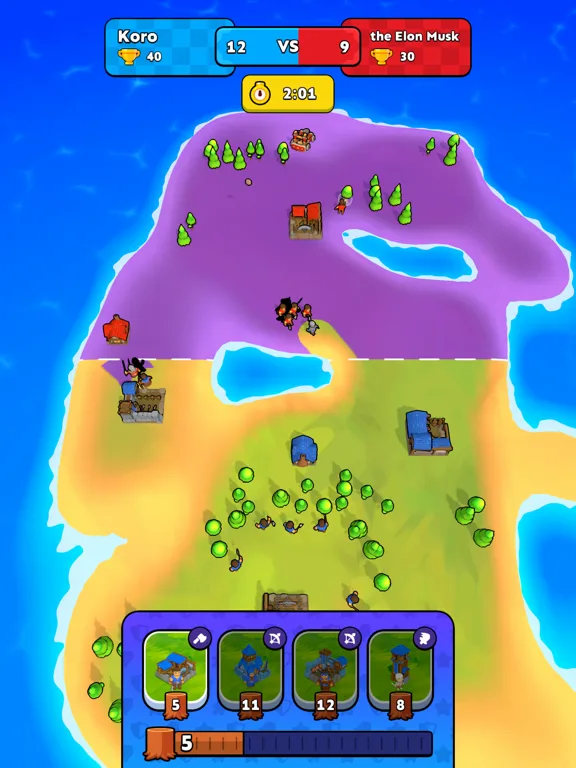 Tiny Clash! screenshot 1