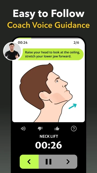 Jawline Exercises, MewingCoach screenshot 4