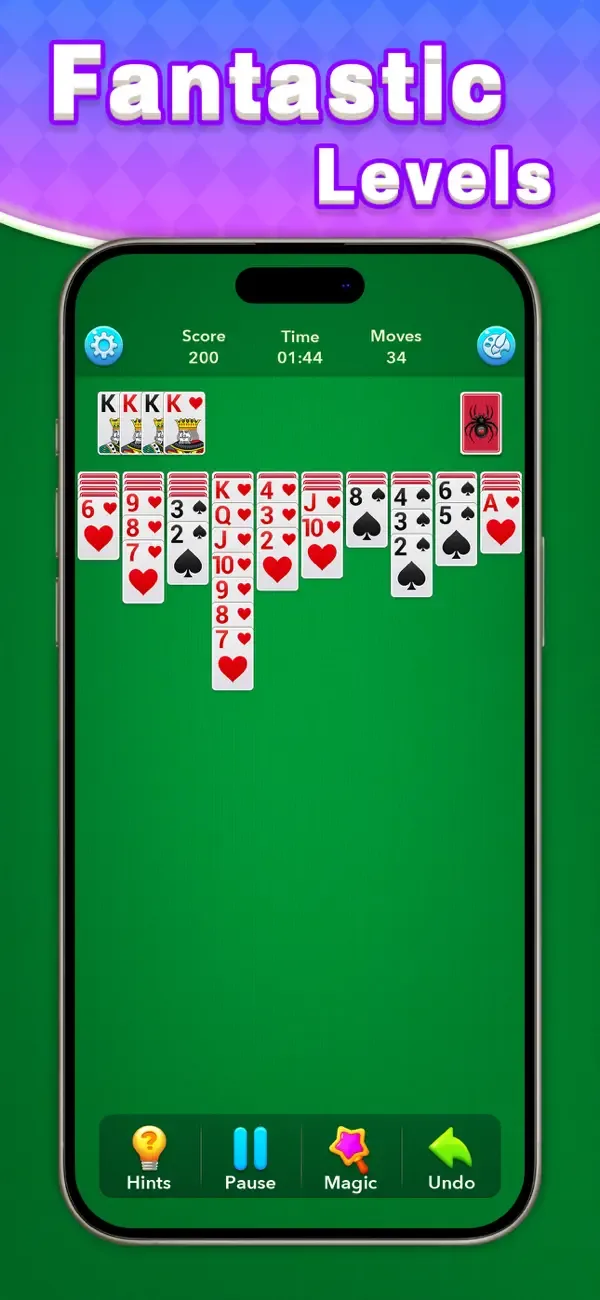 Spider Solitaire - Card Story screenshot 1