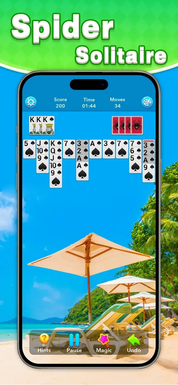 Spider Solitaire - Card Story screenshot 3