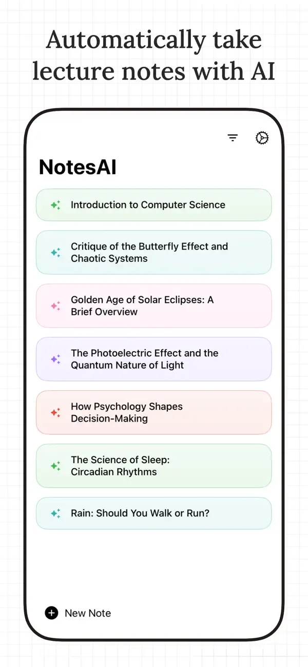 AI Note Taker - NotesAI screenshot 2