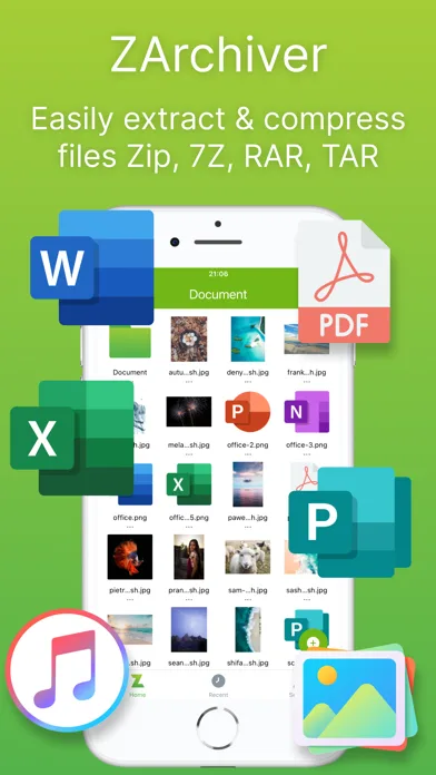 ZArchiver: UnZip, UnRar, 7Z screenshot 1