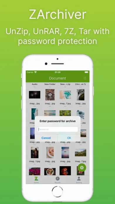 ZArchiver: UnZip, UnRar, 7Z screenshot 3