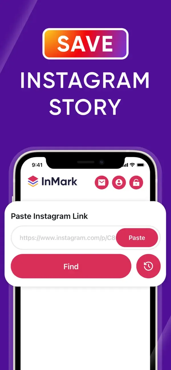 InMark: IG Reels Stories Posts screenshot 1